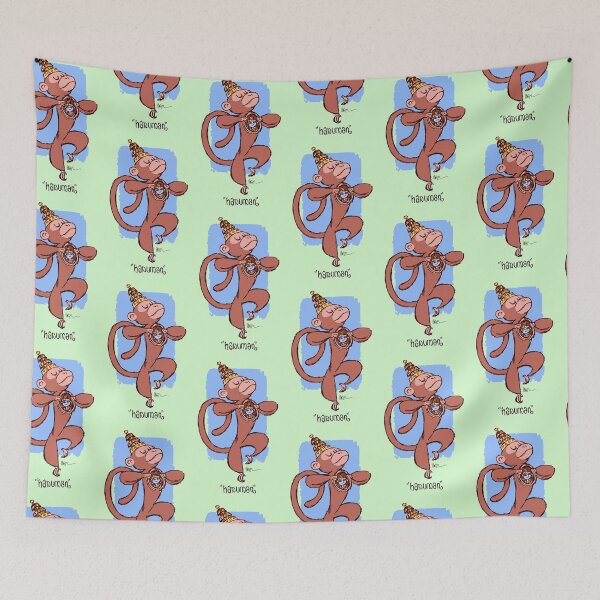 Item preview, Cartoon - Hanuman - Monkey God With Rama in His Heart designed and sold by AnsonsArtZoo.
