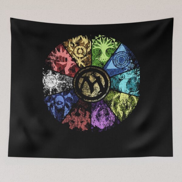 Item preview, MTG  Faded Guild Wheel  designed and sold by LuanDaohklm.