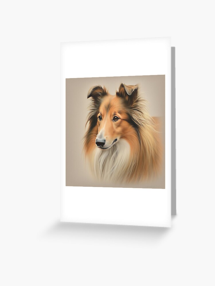 Magnet & Sticker - Lassie Dog - 6″ x 5″