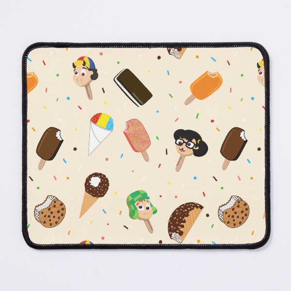 Item preview, Latino Summer Ice Cream Pattern Vanilla Cream Background designed and sold by Francielandia.