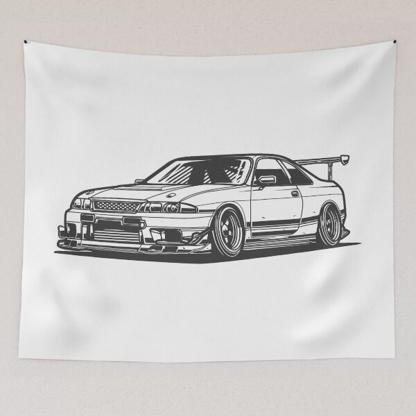 Item preview, NISSAN SKYLINE GTR 33 designed and sold by TrilogyMerch.