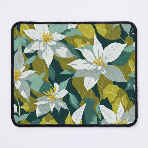 Item preview, A Digital Art of White Jasmin Flowers designed and sold by EarthlyLiving.