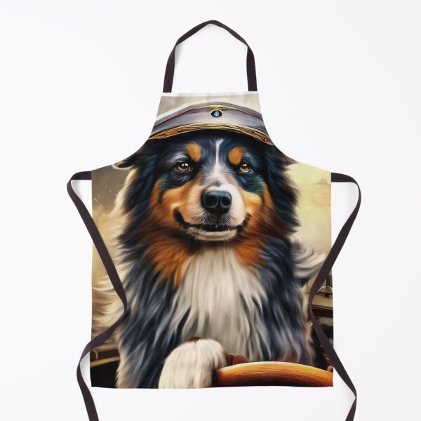 Item preview, Australian Sheppard portrait  designed and sold by Witty-Kids.