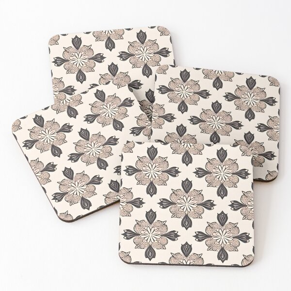 Item preview, Abstract Flower Fabric Pattern designed and sold by SparrowStud28.