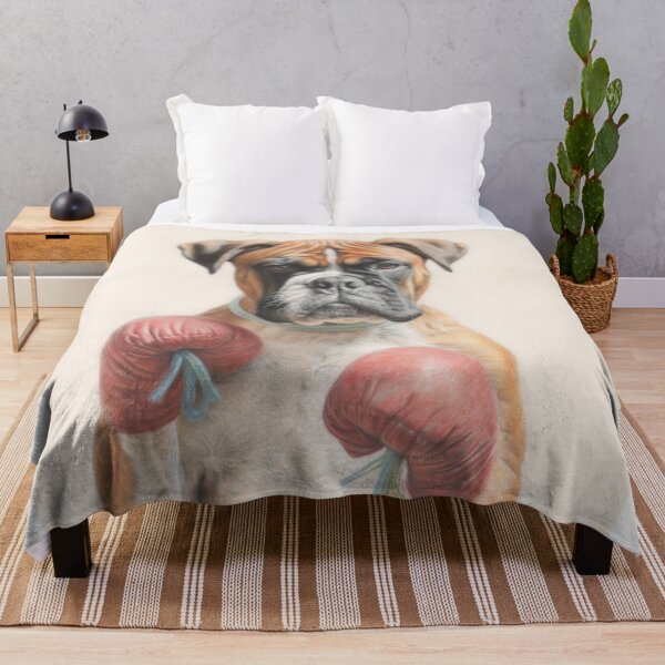 Item preview, Dynamic Colored Pencil Boxer Artwork designed and sold by printmeartfully.