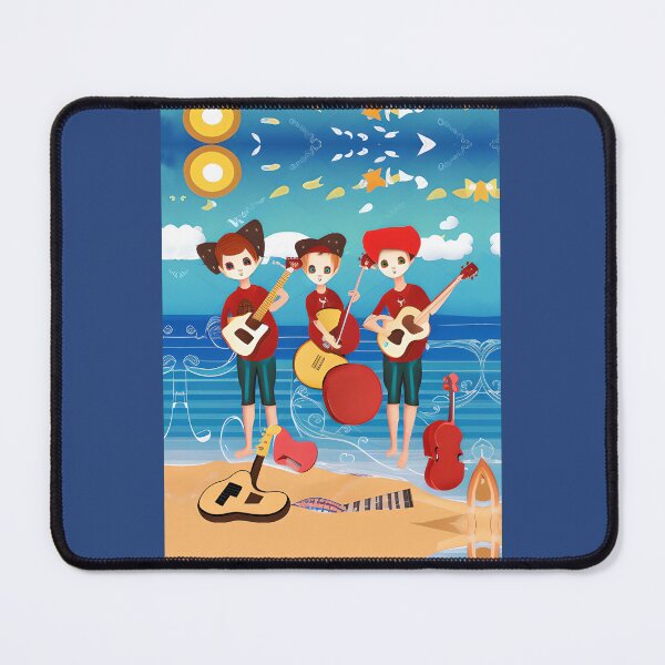 Item preview, Musicians on the beach designed and sold by Artbellachi.