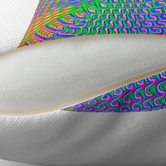 Alternate view of Pattern loud Throw Pillow