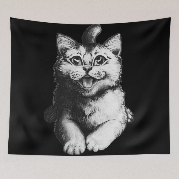 Item preview, Kitty Smile designed and sold by Amanda Richmond.