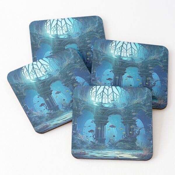 Item preview, An underwater City designed and sold by CharlesScottArt.