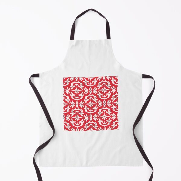 Item preview, Bright Red Flowery Pattern designed and sold by SparrowStud28.