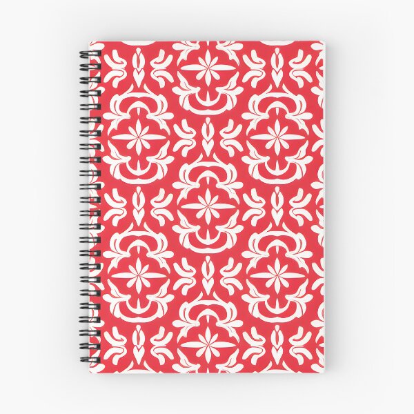 Item preview, Bright Red Flowery Pattern designed and sold by SparrowStud28.