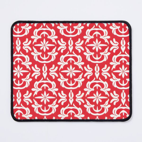 Item preview, Bright Red Flowery Pattern designed and sold by SparrowStud28.