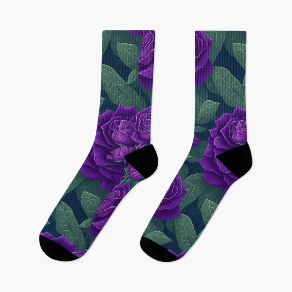 Item preview, Digital Art of Wild Purple Roses designed and sold by EarthlyLiving.