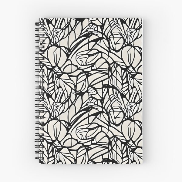Item preview, Abstract Line Black and White Pattern designed and sold by SparrowStud28.