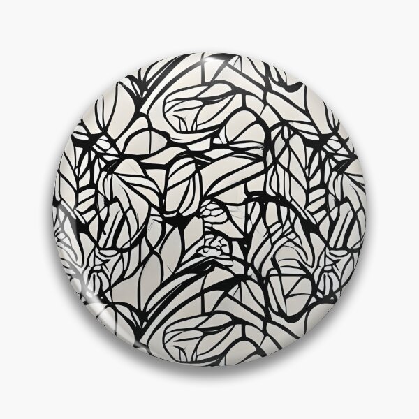 Item preview, Abstract Line Black and White Pattern designed and sold by SparrowStud28.