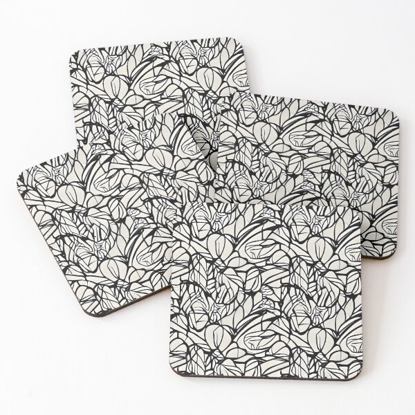 Item preview, Abstract Line Black and White Pattern designed and sold by SparrowStud28.