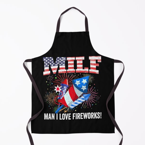 Item preview, Funny American Patriotic July 4th MILF Man I Love Fireworks designed and sold by tropicprince.