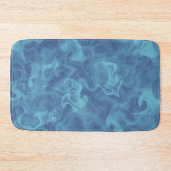 Item preview, Abstract shapes in turquoise blue and light blue tones designed and sold by gredadesigns.