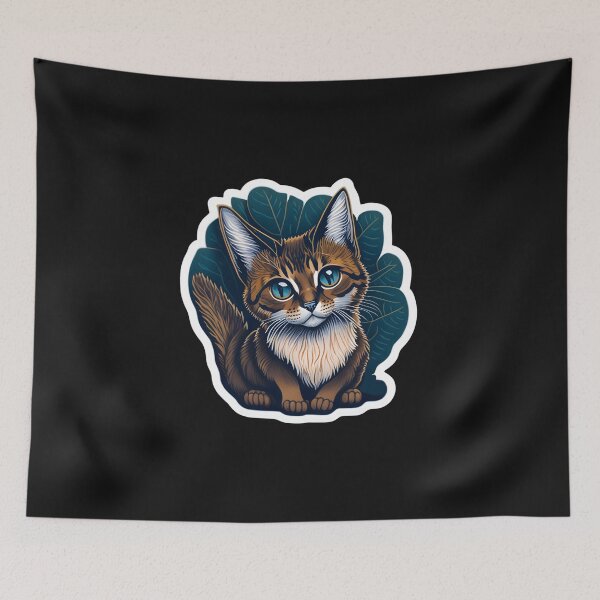 Item preview, Burmese cat (Sticker and Print Out) designed and sold by Sir Elgin Ortiz.