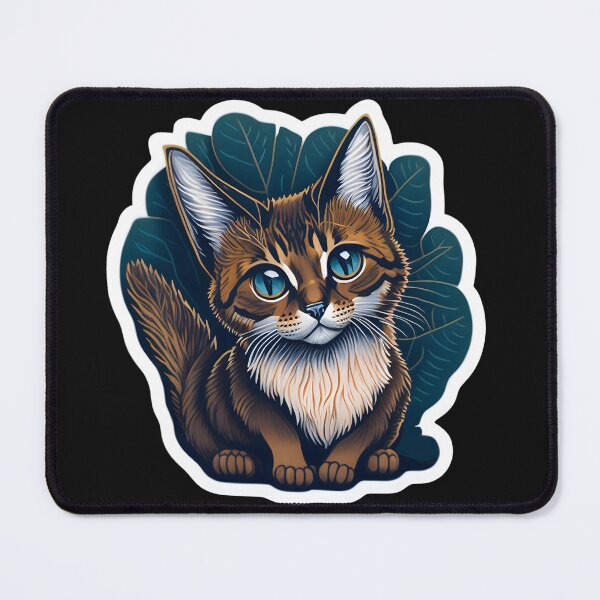 Item preview, Burmese cat (Sticker and Print Out) designed and sold by Sir Elgin Ortiz.