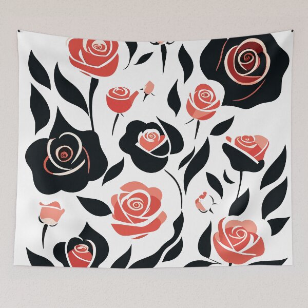 Item preview, bohemian roses designed and sold by ThiagoSDantas.