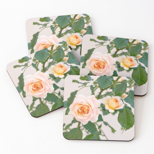 Item preview, Fragrant Rose Blossoms in Pale Pinkish Orange designed and sold by Georgia Mizuleva.