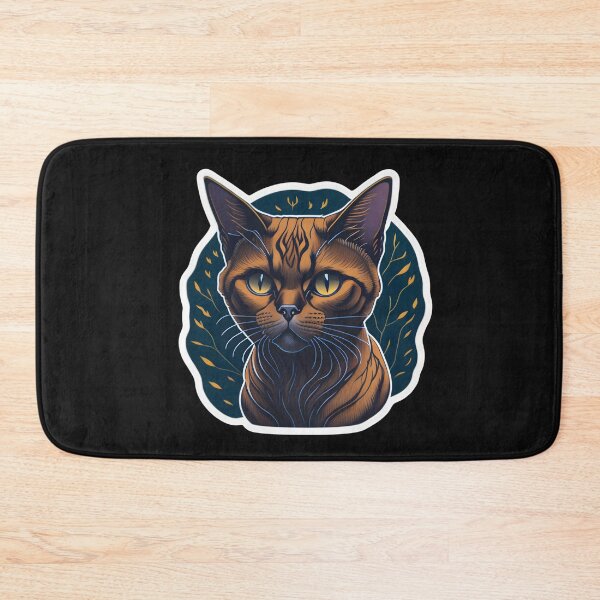 Item preview, Burmese cat (Sticker and Print Out) designed and sold by Sir Elgin Ortiz.