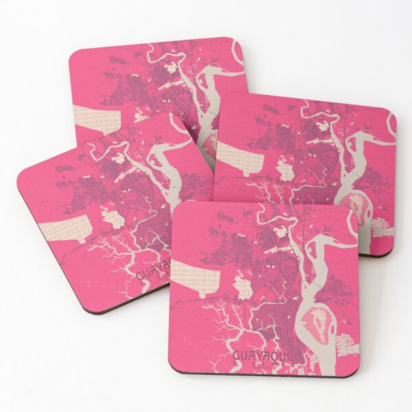 Item preview, Guayaquil City Map of Ecuador  - Blossom designed and sold by deMAP.