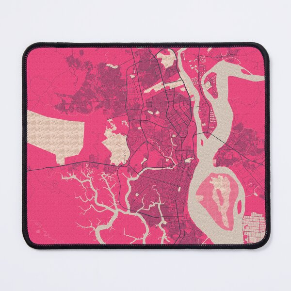Item preview, Guayaquil City Map of Ecuador  - Blossom designed and sold by deMAP.