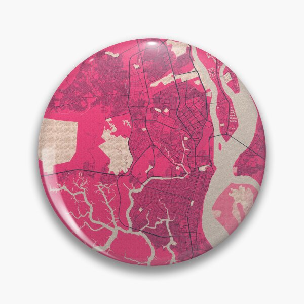 Item preview, Guayaquil City Map of Ecuador  - Blossom designed and sold by deMAP.