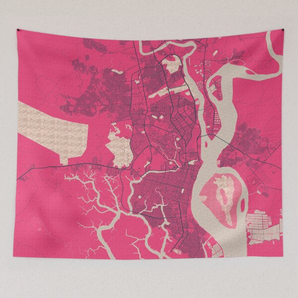 Item preview, Guayaquil City Map of Ecuador  - Blossom designed and sold by deMAP.