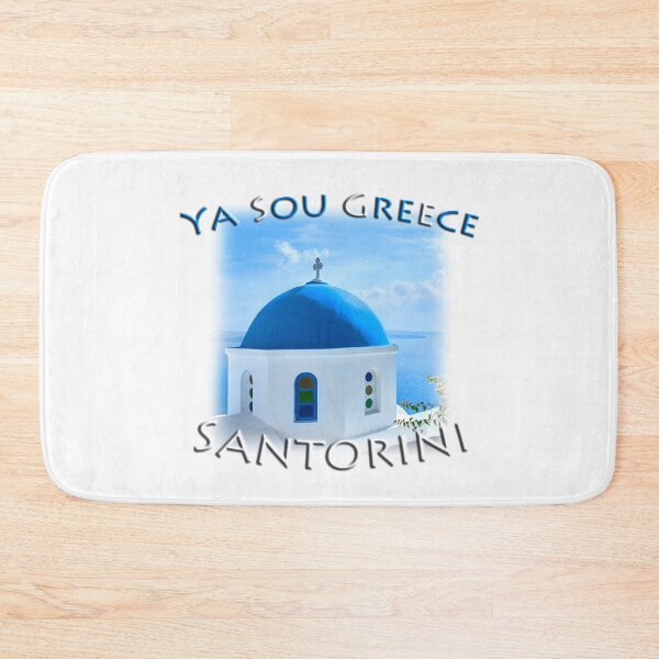 Item preview, Ya Sou - Greece Santorini Blue Dome designed and sold by Adam Gormley.