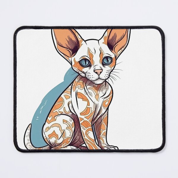 Item preview, Cute Rex Cat T-Shirt - Amusing Cartoon Cornish Rex Feline Design for Humorous Cat Lover designed and sold by DooodleGod.