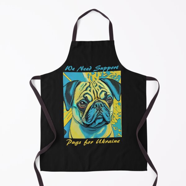 Item preview, Pugs for Ukraine 3 designed and sold by RedBluffTraders.