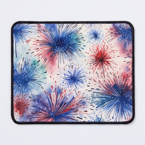 Item preview, 4th of July, USA Fireworks Patriotic Design designed and sold by miraclestudio.