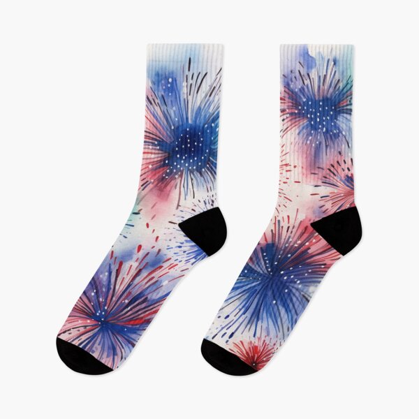 Item preview, 4th of July, USA Fireworks Patriotic Design designed and sold by miraclestudio.