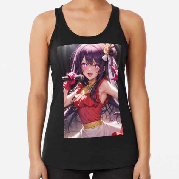 Koroshi Ai Love Of Kil Anime Racerback Tank Top Art Board Print for Sale  by yoshikonbh