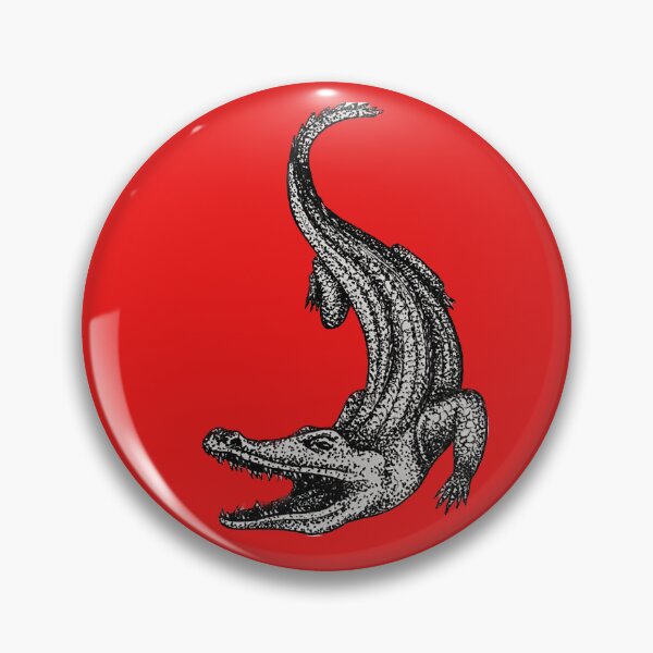 Item preview, Dotted Crocodile / Alligator designed and sold by bandsrmyshit.