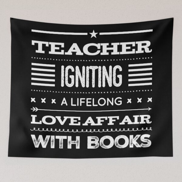 Item preview, Teacher Igniting a Lifelong Love Affair with Books designed and sold by JOY STORE 45.