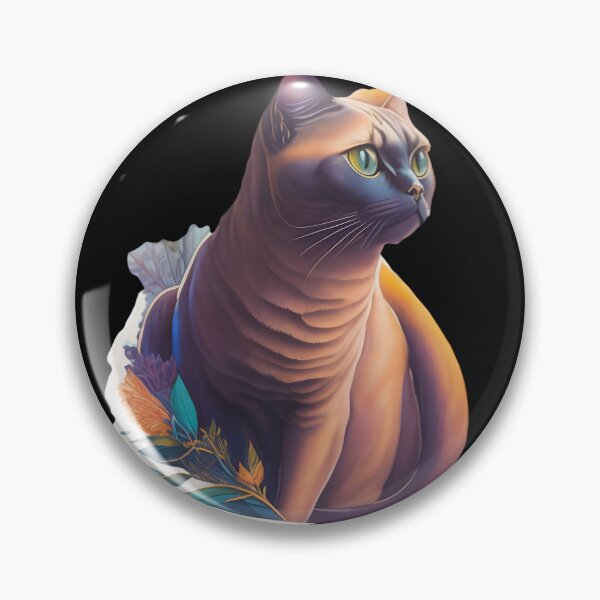 Artikelvorschau, Burmese cat (Sticker and Print Out) entworfen und verkauft von Sir Elgin Ortiz.