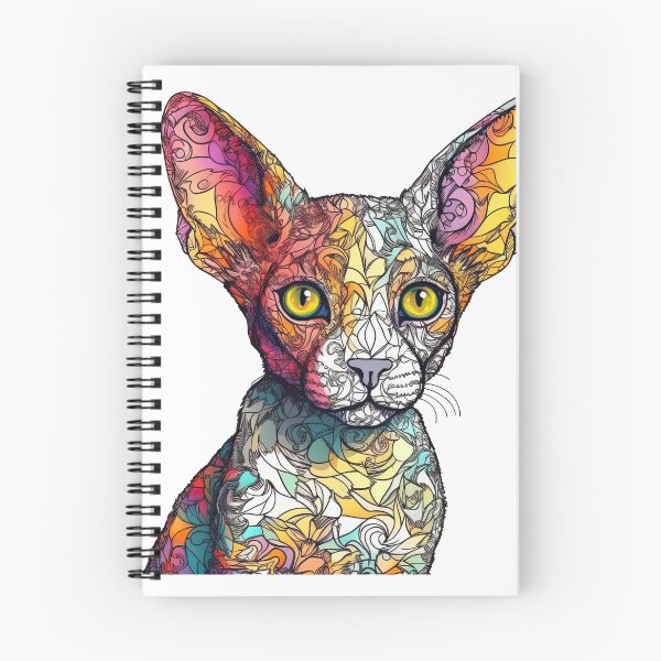 Item preview, Rex Geometric Art: Stylish Feline designed and sold by DooodleGod.