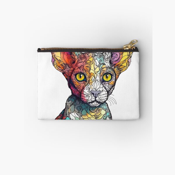 Item preview, Rex Geometric Art: Stylish Feline designed and sold by DooodleGod.