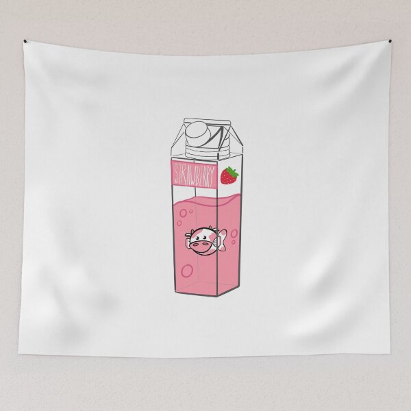 Item preview, Strawberry Cowfish In Milk Carton Custom Label Version designed and sold by Heythur.