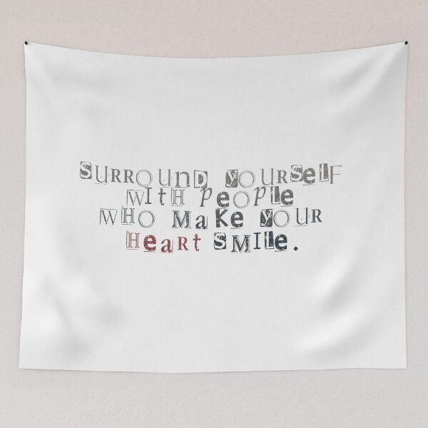 Item preview, Heart Smile Alice in Wonderland Quote designed and sold by AnocaNovais.