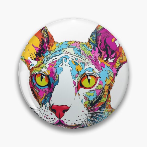 Item preview, Flare: Pop-Art Cornish Rex Design for Playful Cat designed and sold by DooodleGod.
