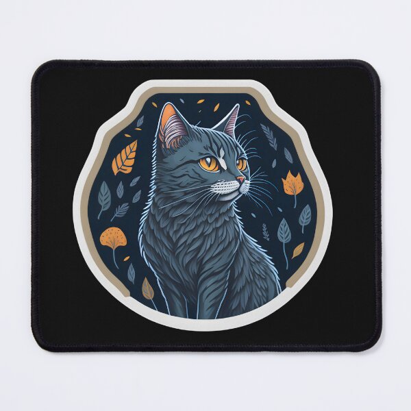 Item preview, Chartreux (Sticker and Print Out) designed and sold by Sir Elgin Ortiz.