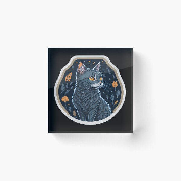 Item preview, Chartreux (Sticker and Print Out) designed and sold by Sir Elgin Ortiz.