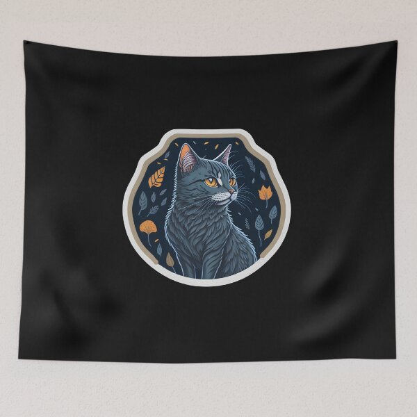 Item preview, Chartreux (Sticker and Print Out) designed and sold by Sir Elgin Ortiz.