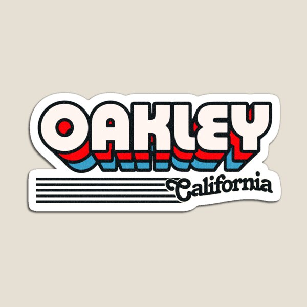Artikel-Vorschau von Oakley, Kalifornien | Retro Streifen, designt und verkauft von retroready.