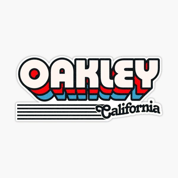 Sticker Oakley Logo retro 1975